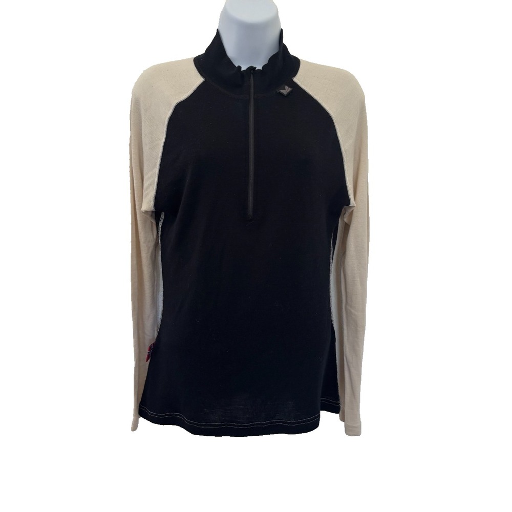 Dale of Norway Shirt Base Layer Merino Wool 1/4 Zip Wool Skiing Winter Hiking